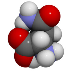 Asparagine (Asn, N) molecule