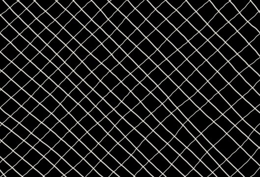 Modern abstract lines background. Freehand straight line drawing on a black background. Illustration design for the background.