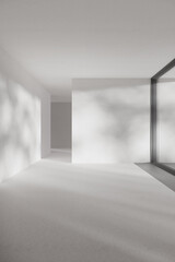 Fototapeta na wymiar clean white living room concept