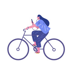 Obraz premium person riding a bicycle