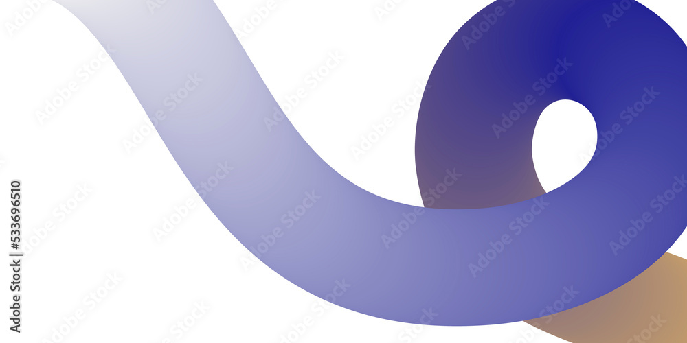 Aufkleber abstract whirl line blending color for background design. line color gradient for poster, flayer, ba