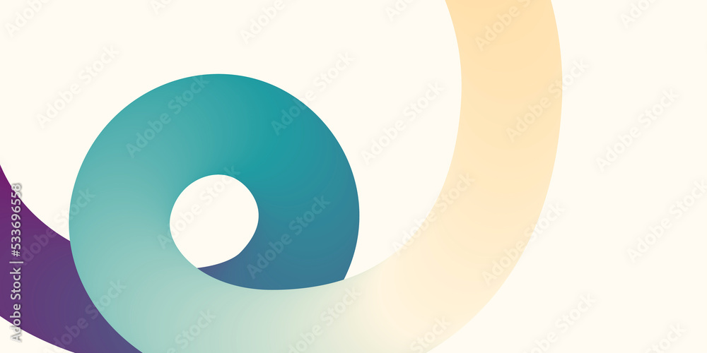 Aufkleber abstract whirl line blending color for background design. line color gradient for poster, flayer, ba