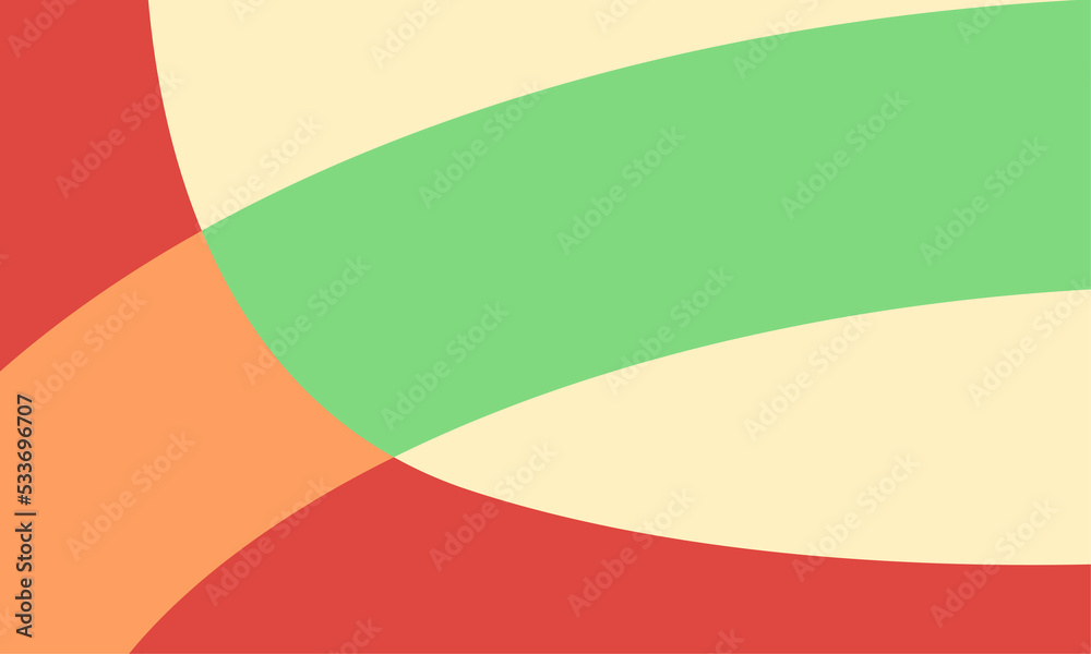 Poster abstract trendy background in blending color design for poster, banner and flyer. minimalist and col