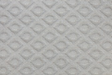 Closeup shot of a diagonal patterned fabric textile surface