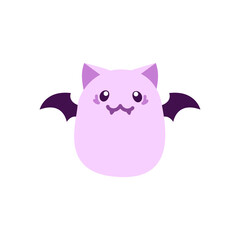 Cute bat vector illustration