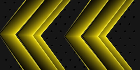Abstract yellow and black background
