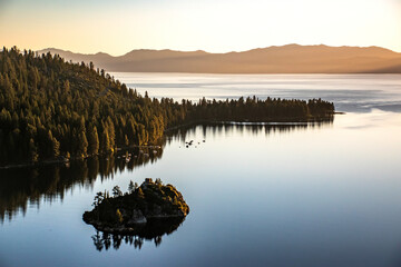 Morning Reflections at Lake Tahoe