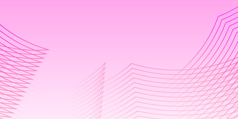 Abstract pink background with lines