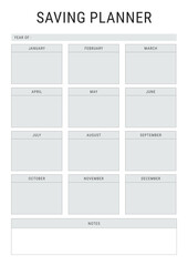Saving Planner