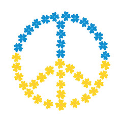 ukraine peace symbol