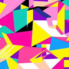 Colorful Abstract Banner Template for Web Design, Landing page, social media story and Printed Material.