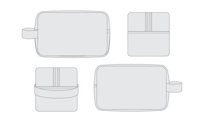 cosmetic case vector