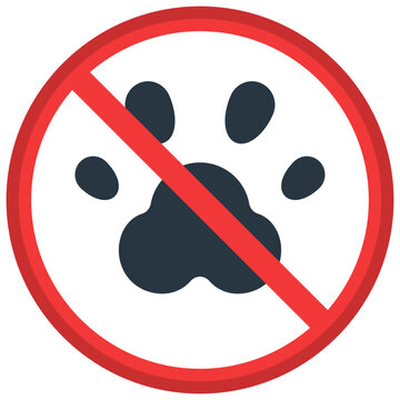 No Pets Icon