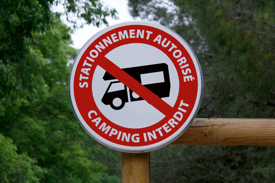 camping interdit