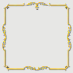 Frame, in the style of an ornament, Vector illustration eps 10, Art.