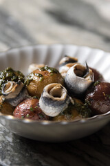 Fototapeta premium Seafood dish