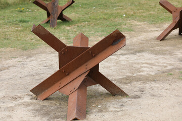 iron beams called Horses of Friesland to block the invasion of enemies during the war