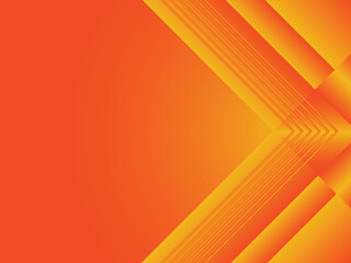 Abstract dark background with orange-red lines and room for text