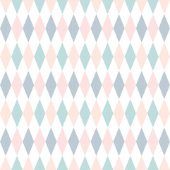 Pastel color diamond shape background.