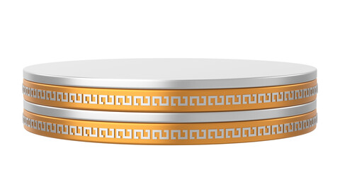 3D podium for Chinese New Year. Spring Festival.