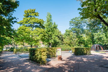 Dresden Stadtgebiet Löbtau - Park Spielplatz Bonhoefferplatz, Reisewitzer Straße 
