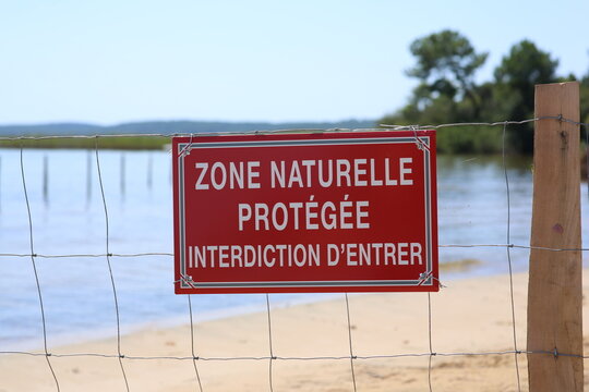 Panneau zone naturelle prot&eacute;g&eacute;e