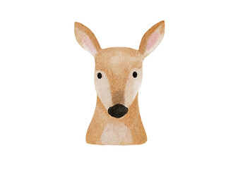 Deer Watercolor