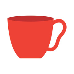 red coffee mug icon