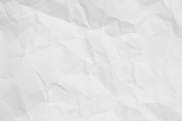 Obraz premium White crumpled paper texture background...