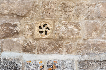 Matera Lüftungsgitter Tuffstein