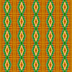 seamless geometric ethnic pattern for background or fabric