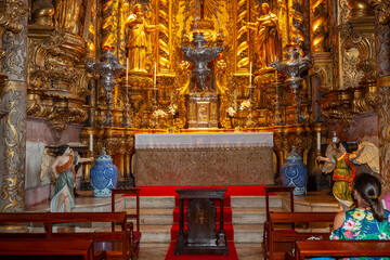 Sé Cathedral or Cathedral of Funchal,  Funchal,  Madeira,  Portugal, Europe