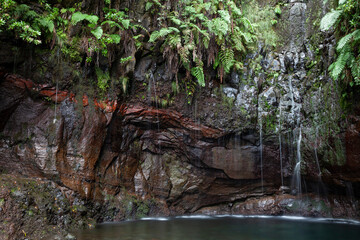25 Fontes Falls,  Madeira,  Portugal,  Europe