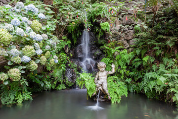 Tropical Garden ,Monte Palace,  Monte,  Funchal,  Madeira , Portugal,  Europe