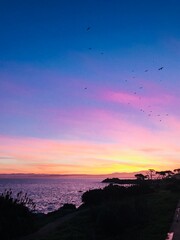 Sunset in Monterey, CA