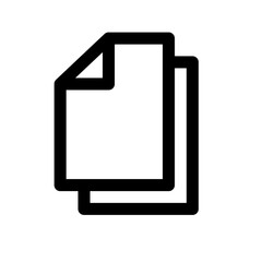 Copy icon. Data copy. File copy. Vector.