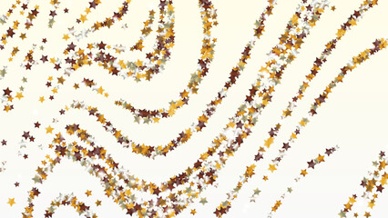 Realistic Background with Confetti of Glitter Star Particles. Sparkle Lights Texture. Celebration pattern. Light Spots. Star Dust. Christmass Design. Explosion of Confetti. Design for Advertisement.