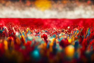 world cup qatar abstract background
