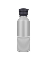 Transparent Metalic Water Bottle Image