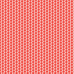 red polka dots on white background
