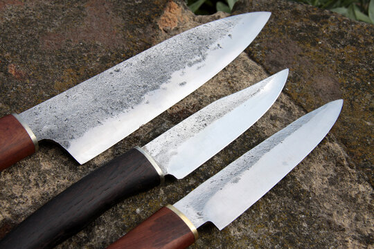 Drei Messer für die professionelle Küche