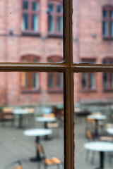 looking into the atrium