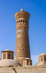 Fototapeta premium Minaret of Kalyan or Kalon mosque in the Bukhara