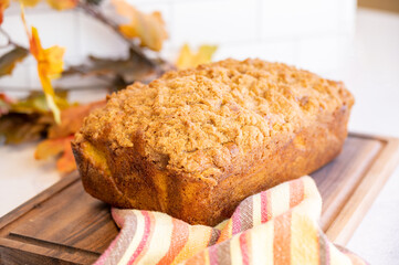 Pumpkin Cinnamon Bread