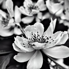 Fototapeta na wymiar Flower blossoms close-up