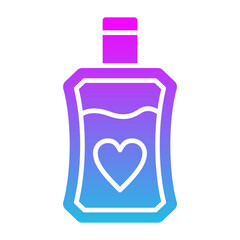 Perfume Glyph Gradient Icon