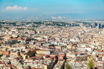 Fototapeta na wymiar Neapel. Die Hauptstadt der Region Kampanien