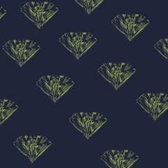 seamless pattern with diamond