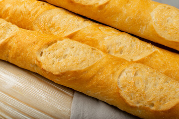French Baguette Closeup