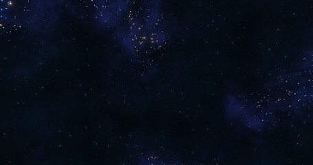 Nebula background. Galaxy in the universe. 3d rendering.	